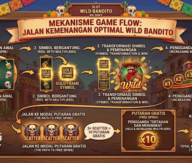 Slot Wild Bandito PG Soft: Mekanisme Game Flow yang Membuka Jalan Kemenangan Lebih Optimal